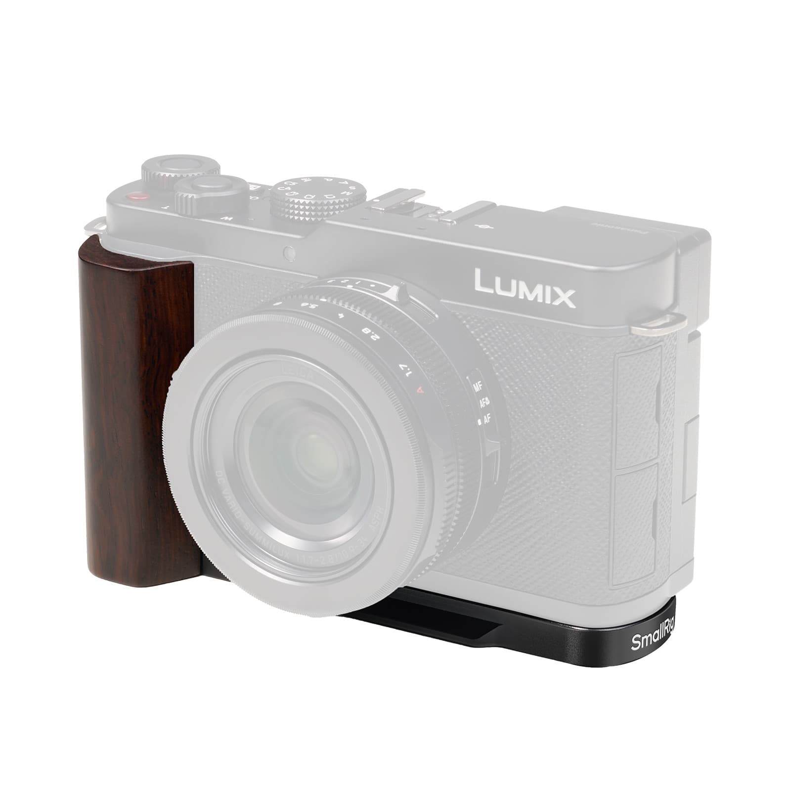SmallRig wood L-bracket L10 preto SKU 5942 frente