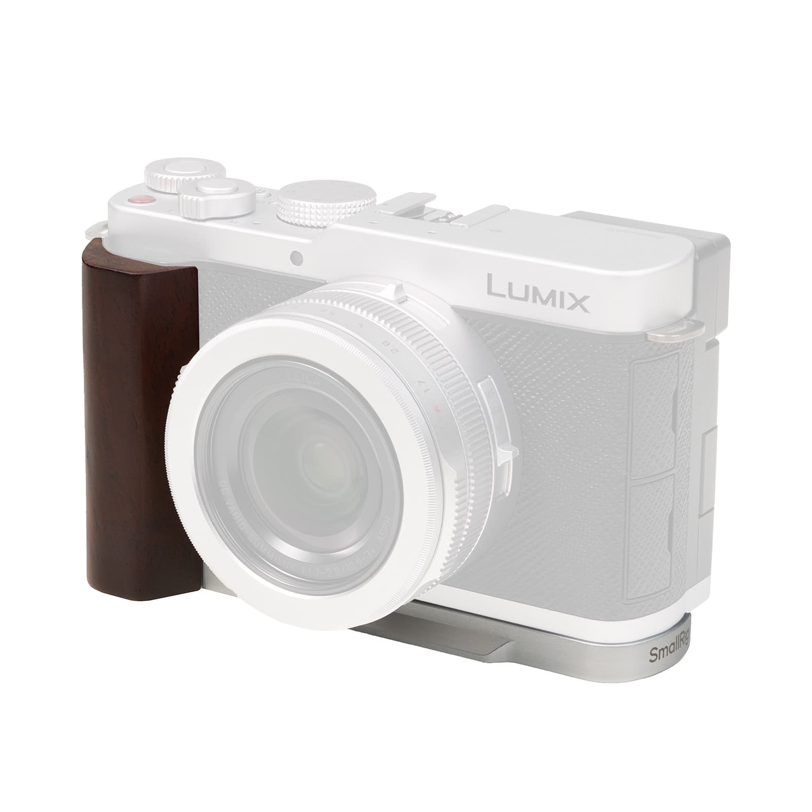 SmallRig wood L-bracket L10 prata SKU 5943 frente