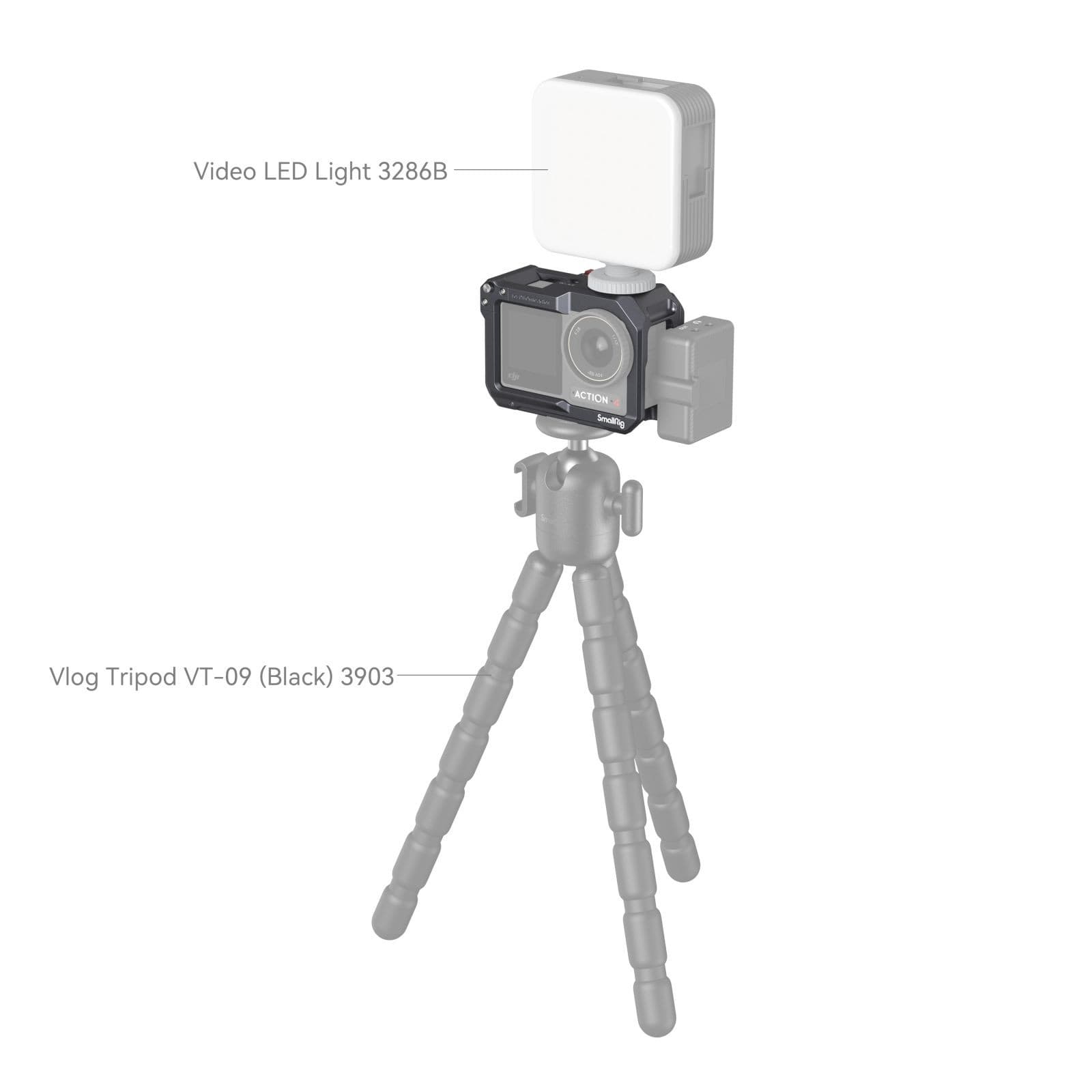 SmallRig Cage Osmo Action 5/4/3 cage SKU 4119C frente