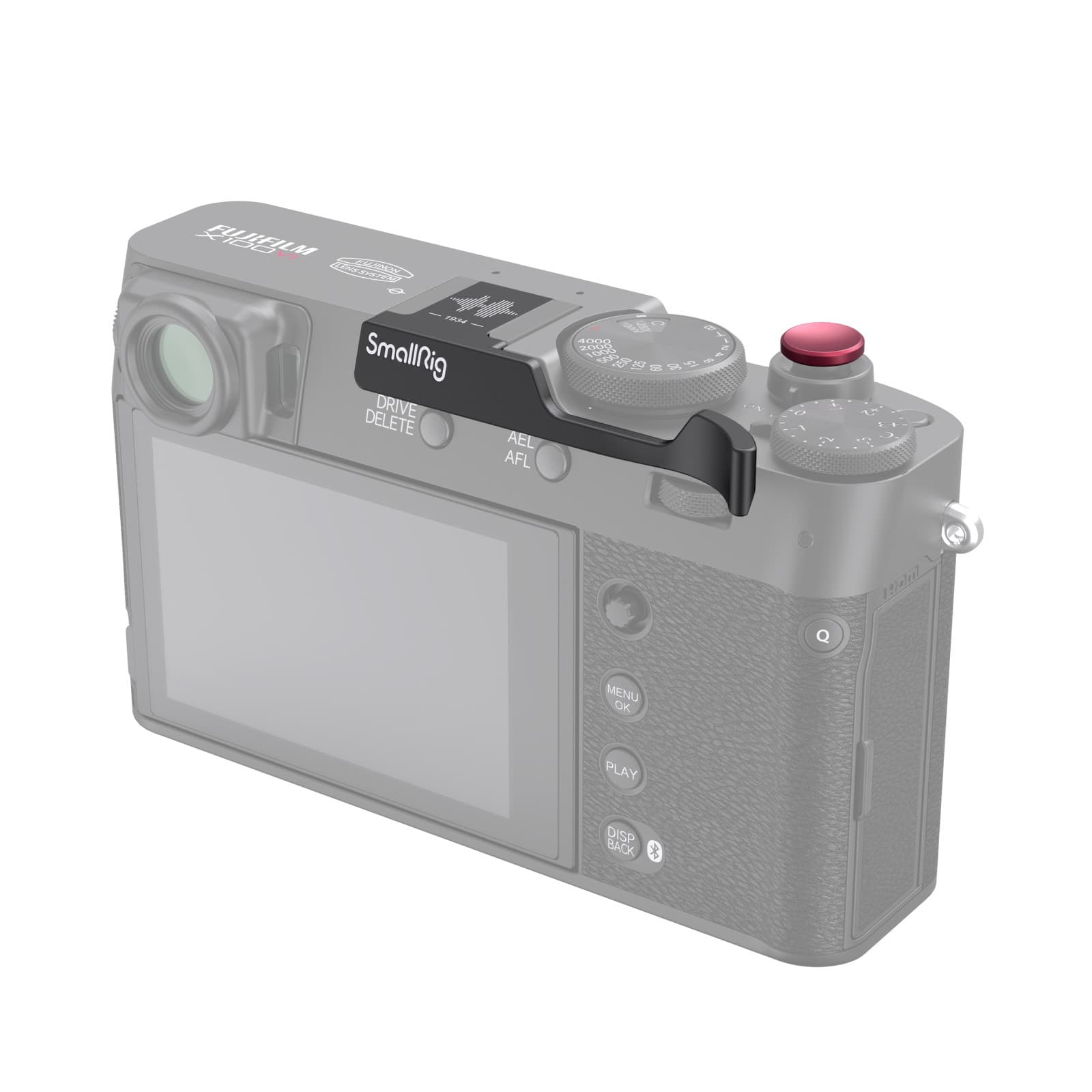 SmallRig Accessory Thumb Grip for FUJIFILM X100VI / X preto SKU 4559 frente