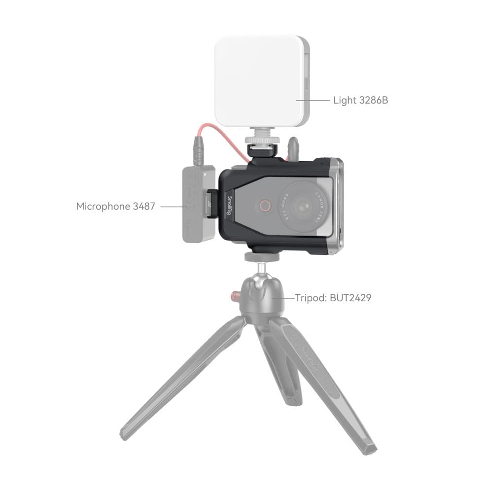 SmallRig Cage Kit PowerShot V10 SKU 4235 frente
