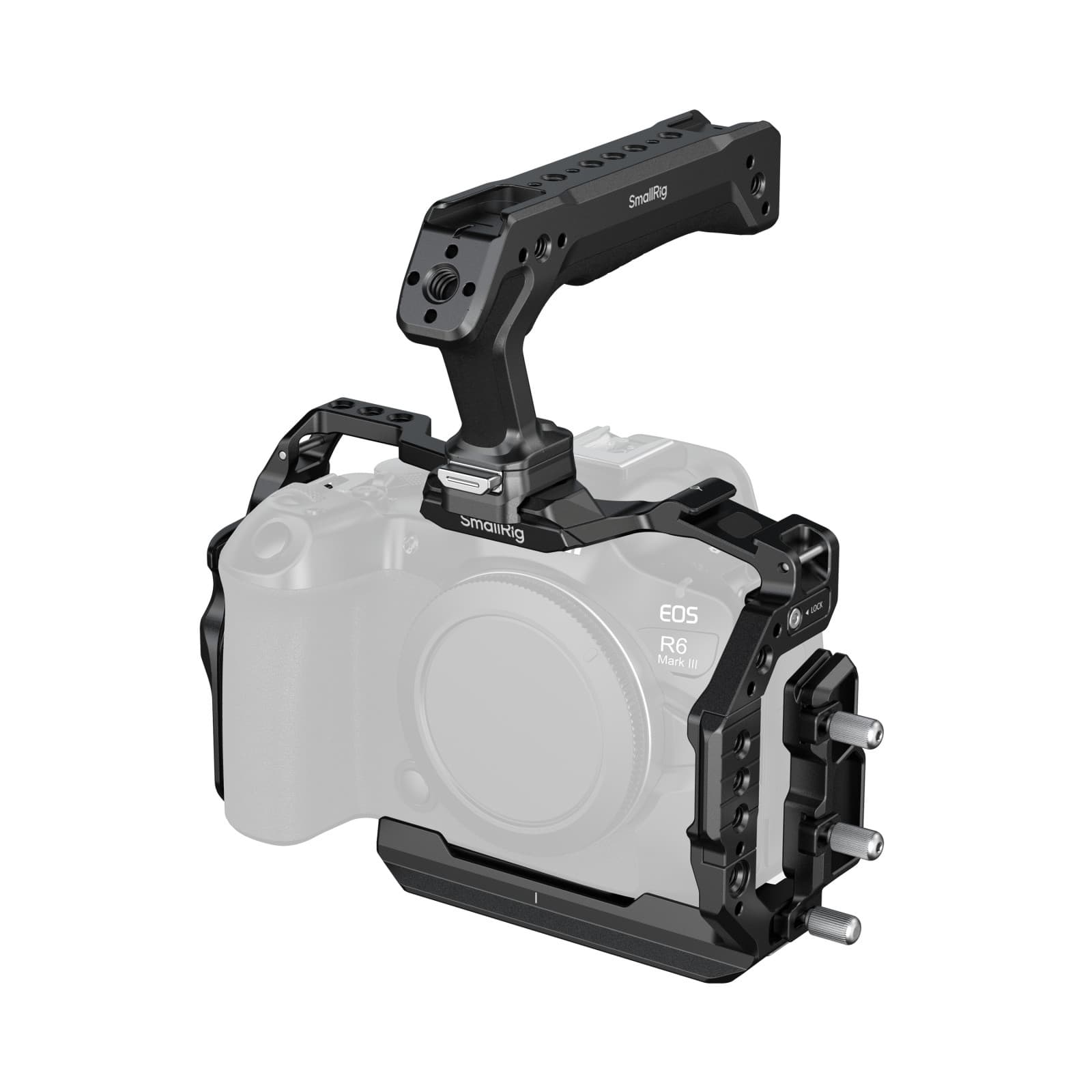 SmallRig Cage Kit EOS R6 III/II HawkLock QR SKU 5957 frente