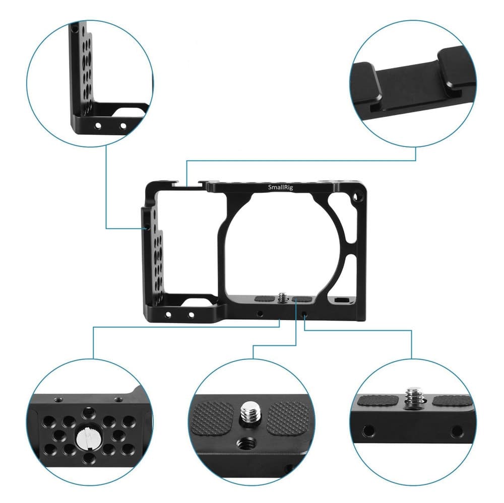 SmallRig Cage A6000/A6300/A6500/ILCE-6000/ILCE-630 SKU 1661 frente