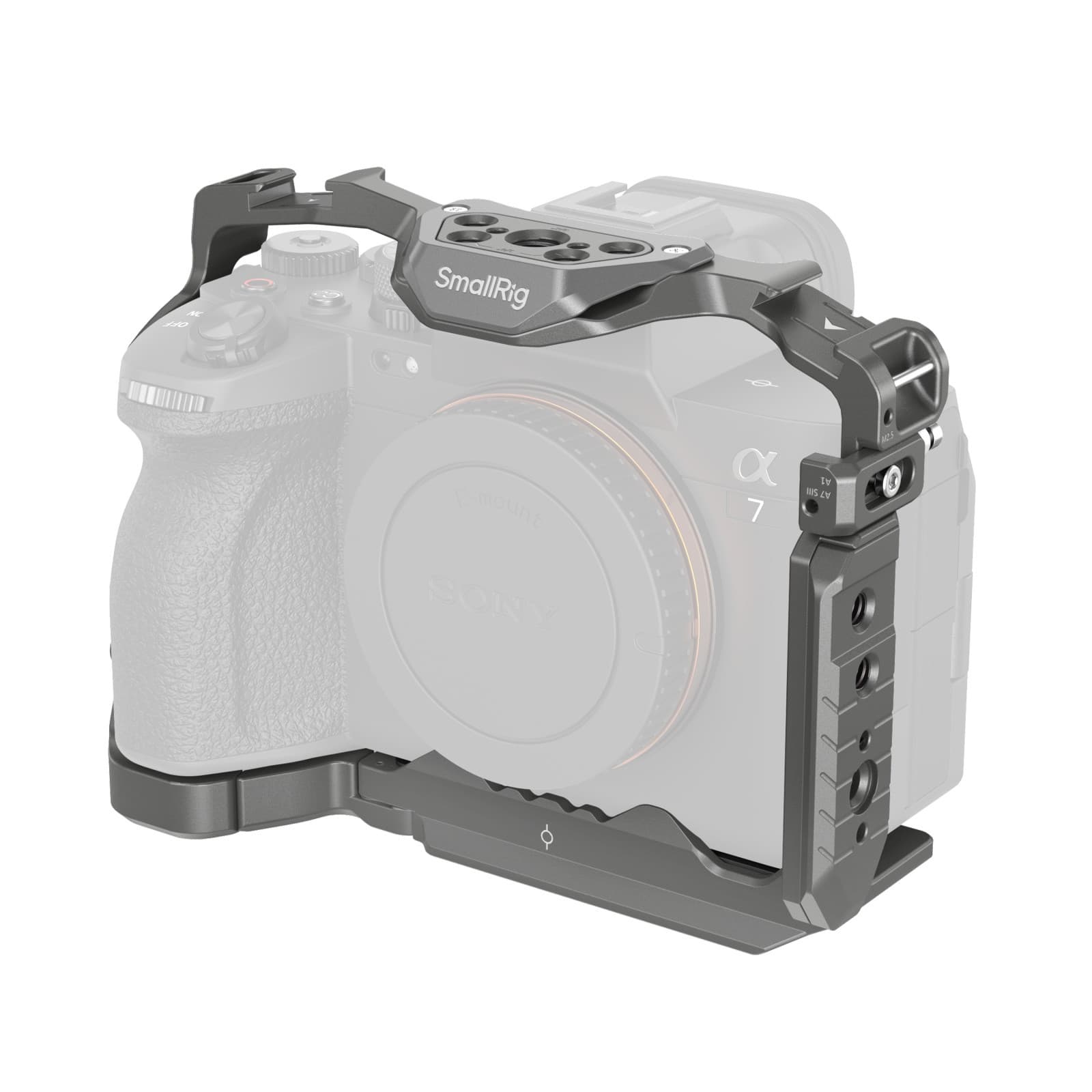 SmallRig Cage A7RV/A7IV/A7SIII/A1 HawkLock QR SKU 4481 frente