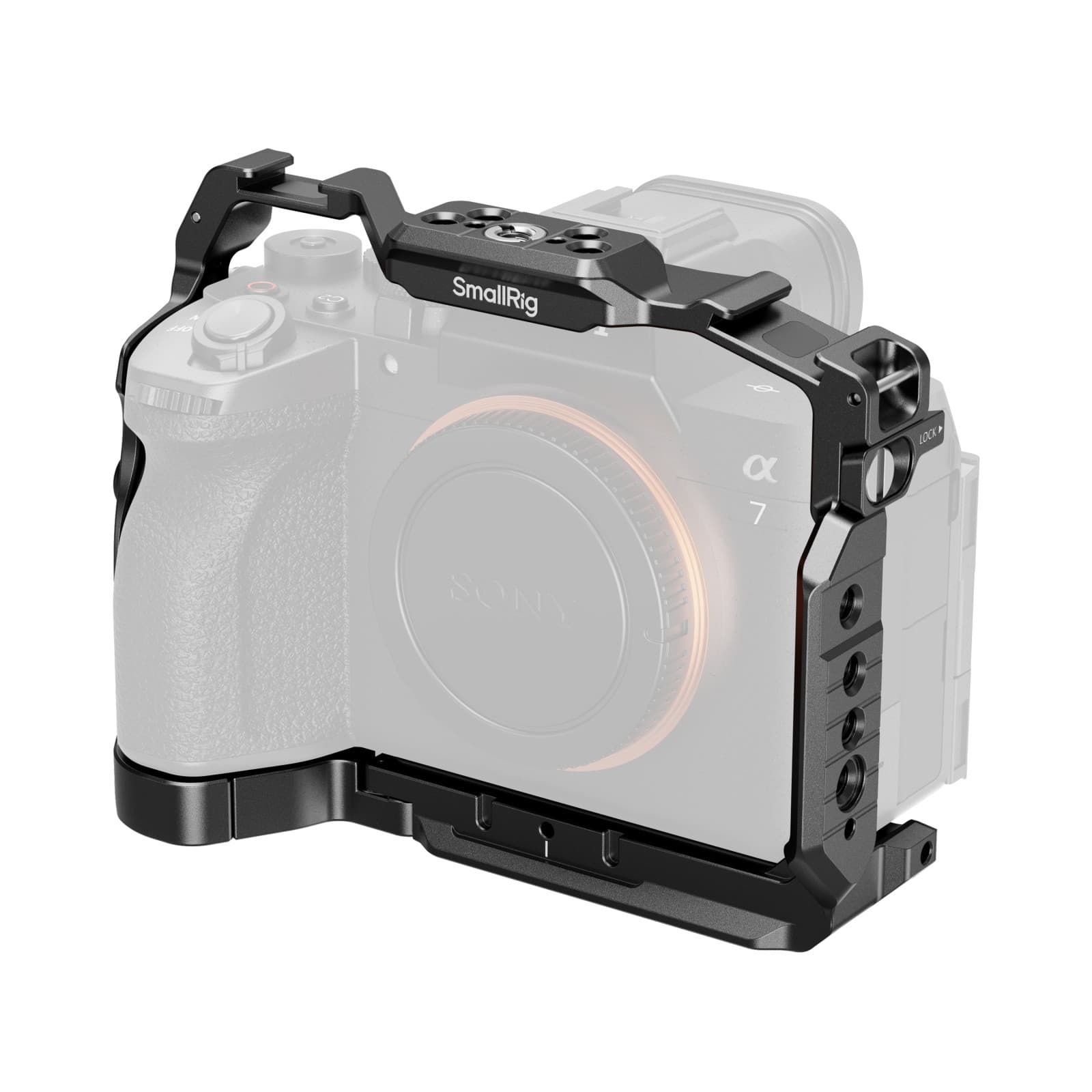 SmallRig Cage A7V/A7RV/A7IV HawkLock QR SKU 6024 frente
