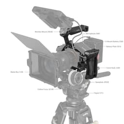SmallRig - "Rhinoceros" Cage Kit for Sony Alpha 7R V / Alpha 7 IV / Alpha 7S III (Advanced Edition) - miniatura 1