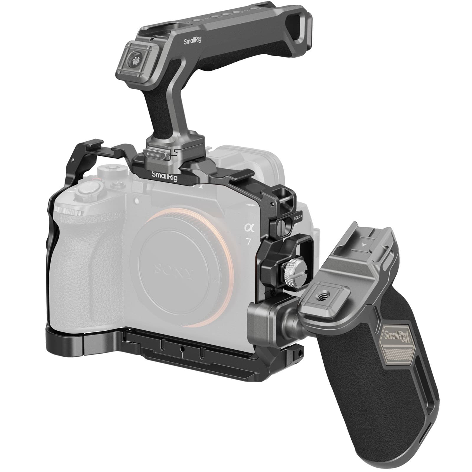 SmallRig Cage Kit A7V/A7RV/A7IV HawkLock Adv SKU 6028 frente