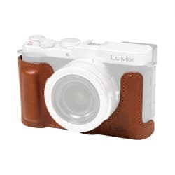SmallRig - Leather Half Case for Panasonic LUMIX L10（Brown）5699