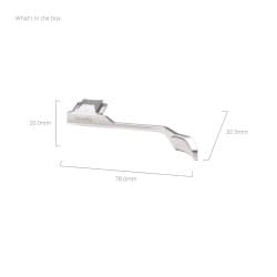 SmallRig - Thumb Grip for Panasonic LUMIX L10 (Silver) 5703