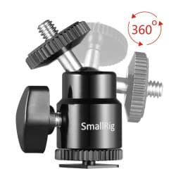 SmallRig - Mounting Support Kit with 1/4 -20 Screw for Camera Hot Shoe (2pcs)