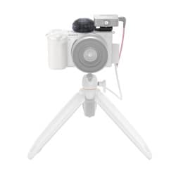 SmallRig - Cold Shoe Adapter with Furry Windscreen for Sony ZV Series