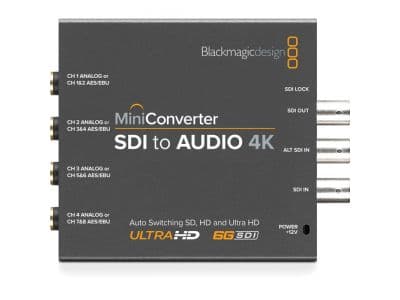 Blackmagic Design - Mini Converter SDI para Audio 4K - imagem 2