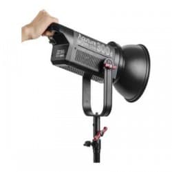 Aputure LS 300d - Kit de luz LED com Placa de Bateria Gold Mount