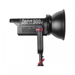 Aputure LS 300d - Kit de luz LED com Placa de Bateria Gold Mount