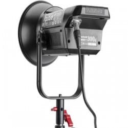 Aputure LS 300d - Kit de luz LED com Placa de Bateria Gold Mount