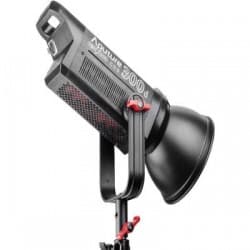 Aputure LS 300d - Kit de luz LED com Placa de Bateria Gold Mount