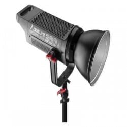 Aputure LS 300d - Kit de luz LED com Placa de Bateria Gold Mount