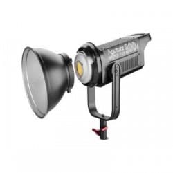 Aputure LS 300d - Kit de luz LED com Placa de Bateria Gold Mount
