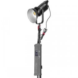 Aputure LS 300d - Kit de luz LED com Placa de Bateria Gold Mount