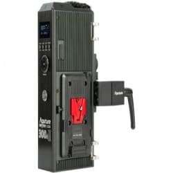 Aputure LS C300d II - Kit de Luz de LED com Placa de Bateria (V-Mount)