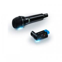 Sennheiser AVX-835 SET -505853 Sistema de Microfone Cardióide de Mão sem Fio para Câmera Digital (1,9 GHz)