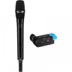 Sennheiser AVX-835 SET -505853 Sistema de Microfone Cardióide de Mão sem Fio para Câmera Digital (1,9 GHz)