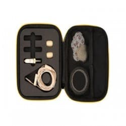 Deity W.Lav Pro DA35 - Microfone de Lapela Omnidirecional para Transmissores Sennheiser (bege)
