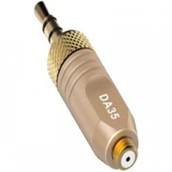 Deity W.Lav Pro DA35 - Microfone de Lapela Omnidirecional para Transmissores Sennheiser (bege)
