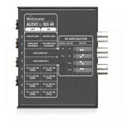 Blackmagic Design - Miniconversor Áudio para SDI 4K
