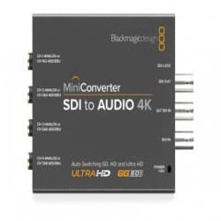 Blackmagic Design - Mini Converter SDI para Audio 4K