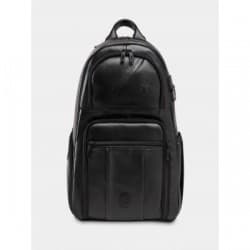 Nordweg - Mochila de Couro Legítimo para Fotógrafos (Preto)