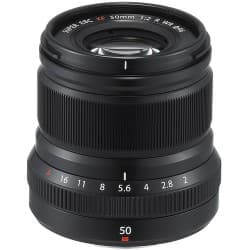 Fujifilm - Lente XF 50mm f/2 R WR (Preta)