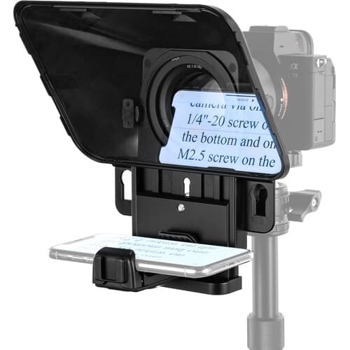 Image ProductSmallRig x Desview TP10 - Teleprompter Portátil para Celular/Câmera DSLR/Tablet