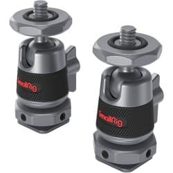 SmallRig - Cabeça Esférica com Montagem de Sapata Fria Removível (par)