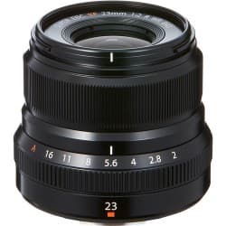 Fujifilm - Lente XF 23mm f/2 R WR (Black)