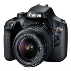 Canon Câmera EOS Rebel T100 com Lente EF-S 18-55mm f/3.5-5.6 III