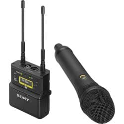 Sony UWP-D22 Microfone de Mão sem Fio para Câmera (UC14: 470 to 542 MHz)