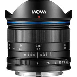 Laowa Venus Optics - Lente 7.5mm f/2 MFT (Preta)