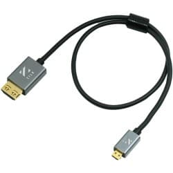 ZILR Micro-HDMI de Alta Velocidade para Cabo HDMI com Ethernet (45 cm)
