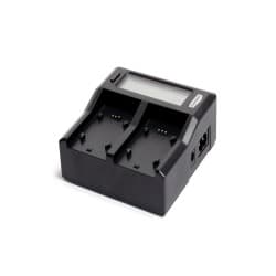 Blueshape - Base de Carregador Duplo W/LCD para Powerpacks DV