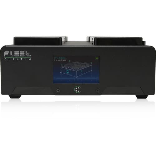 Core SWX - Carregador FLEET Quantum de 4 Posições com Tela LCD Colorida Touchscreen (Gold Mount)