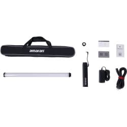 Amaran T2c - Tubo de LED RGBWW com Grip de Bateria (60 cm)