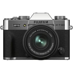Fujifilm - Câmera Mirrorless X-T30 II com Lente XC 15-45mm OIS PZ (Prata)