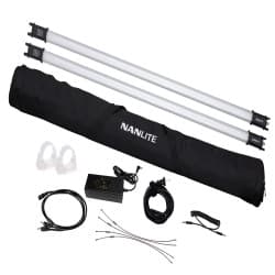 Nanlite PavoTube 30C - Kit de 2 Tubos de LED RGBWW