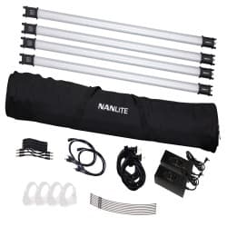 Nanlite PavoTube 30C - Kit de 4 Tubos de LED RGBWW