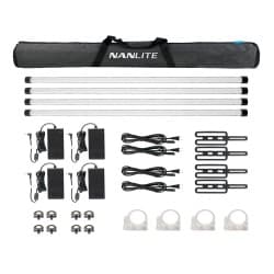 Nanlite Pavotube II 30X - Kit de 4 Tubos de LED