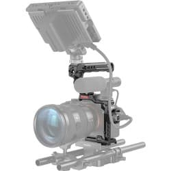 SmallRig - Meia Gaiola para Câmera Sony a7S III com Alça Superior e Kit de Braçadeira de Cabo