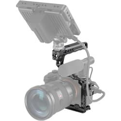 SmallRig - Meia Gaiola para Câmera Sony a7S III com Alça Superior e Kit de Braçadeira de Cabo