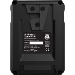 Core SWX - Kit de 4 baterias NANO Micro 147Wh com Carregador de Viagem Quádruplo (V-Mount)