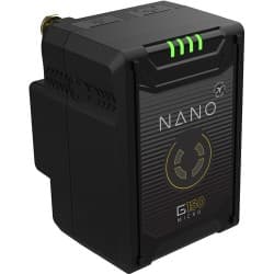 Core SWX - Kit de 4 Baterias NANO Micro 147Wh com Carregador de Viagem Quádruplo (Gold Mount)
